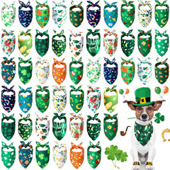 Bandana Sanwuta para perro con trebol, ideal para fiestas de San Patricio