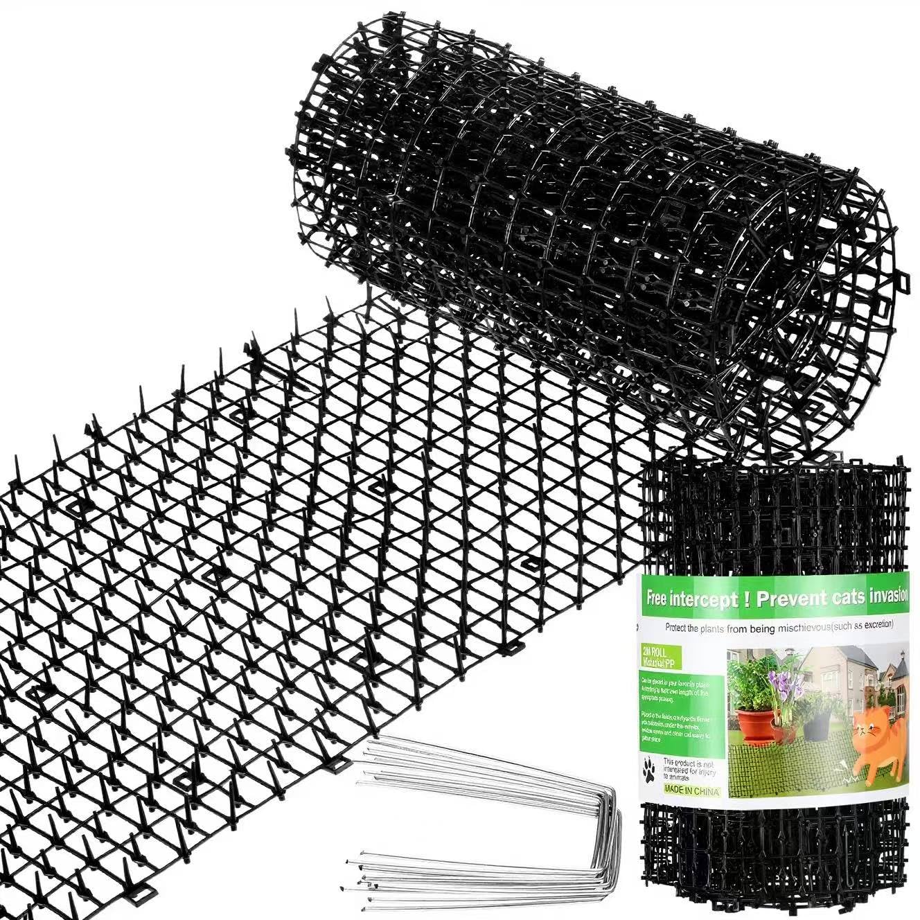 Sanwuta esterilla de espigas para gatos en interior protege muebles y evita saltos