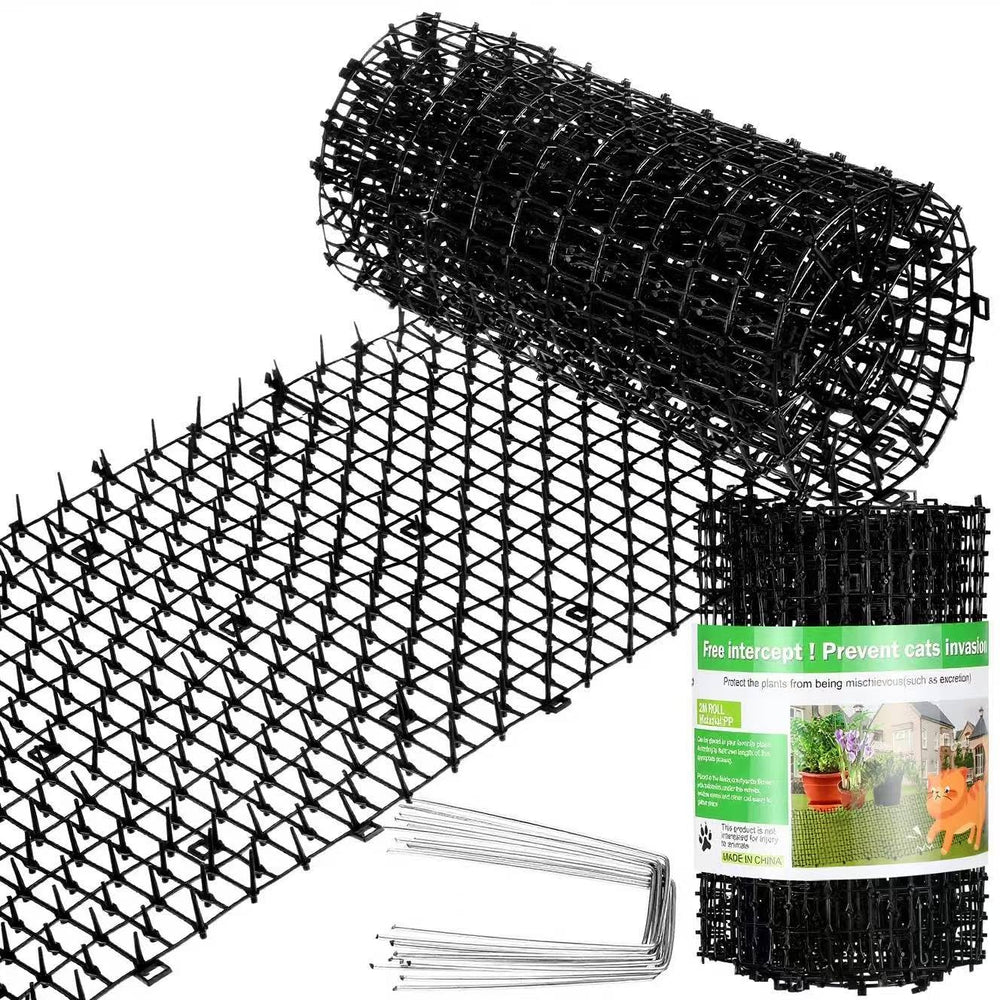 Sanwuta esterilla de espigas para gatos en interior protege muebles y evita saltos