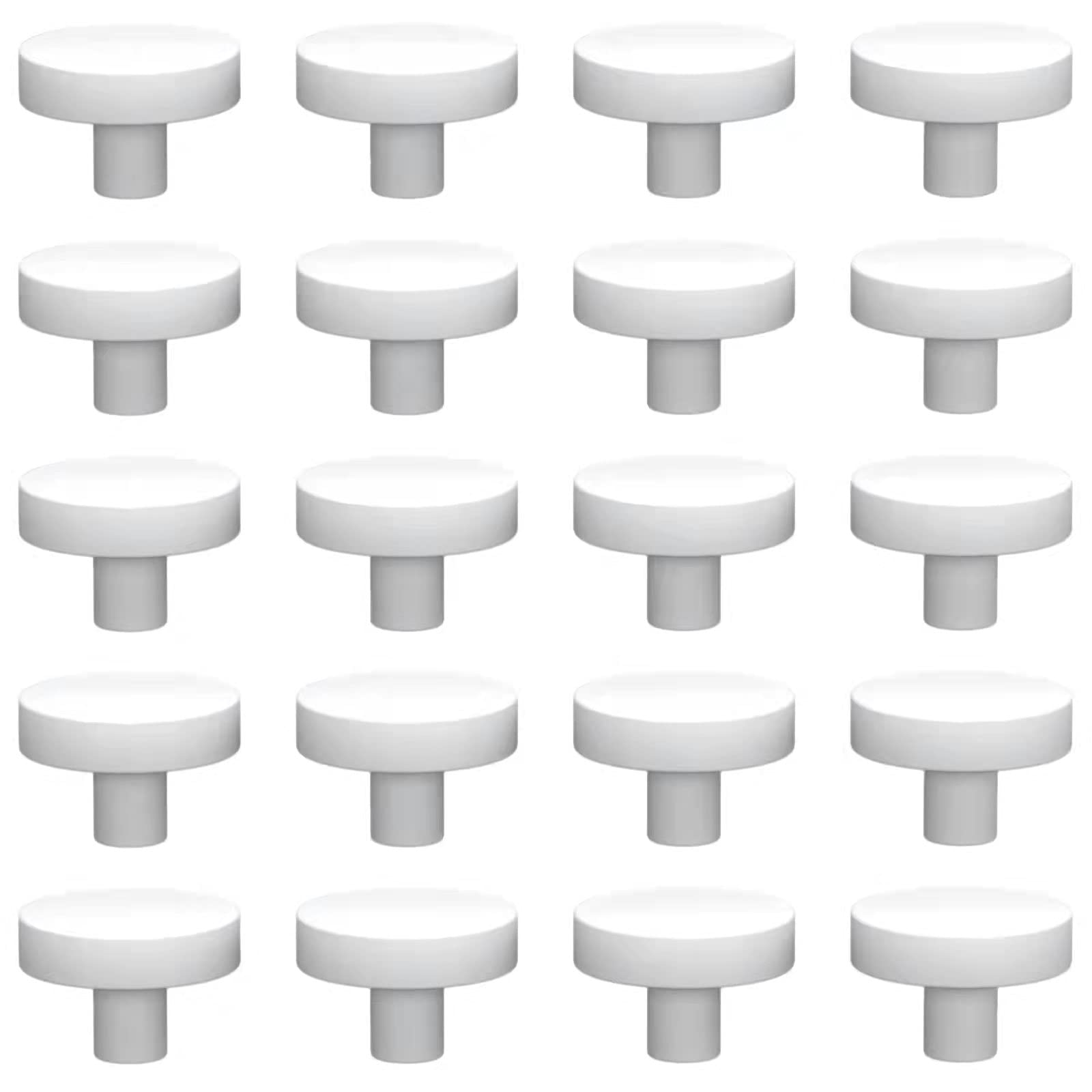Saricho base frag coral blanca: base redonda para fijar fragmentos de coral de forma estable.