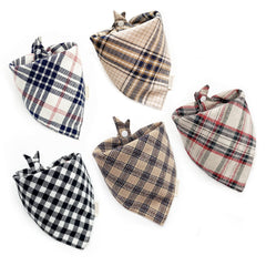 Savier bandana para perros con botón y triangulo, ajuste cómodo.