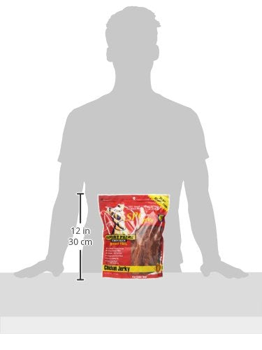 Savory Prime Jerky, filetes frescos de pollo, snack proteico para perros activos.