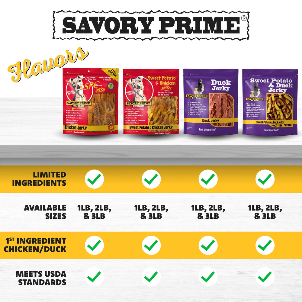 Savory Prime Wrap Pato y Batata: empaque de 3 libras, práctico para compartir