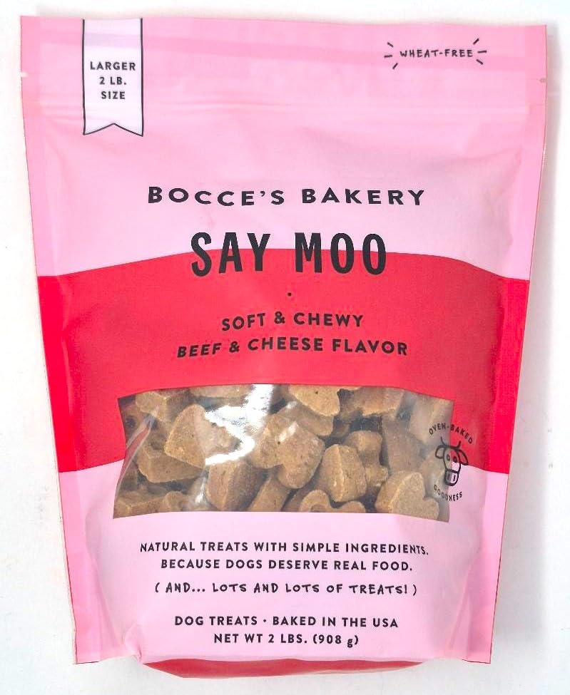 Golosinas Say Moo para perros, empaque de 2 libras, snack suave para entrenar