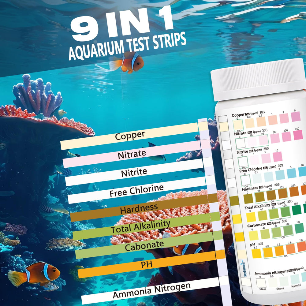 Lectura de color SaySummer para acuario facilita monitorear amoníaco