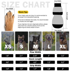 SCENEREAL calcetines con doble agarre para perros, mayor durabilidad y tracción