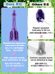 Juguete SCHITEC interactivo para lanzar y traer, ideal para juegos en casa.