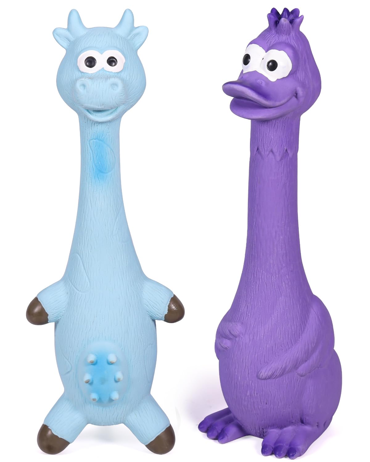 Juguete SCHITEC pato chillón para perros, ideal para captar la atención durante el juego.