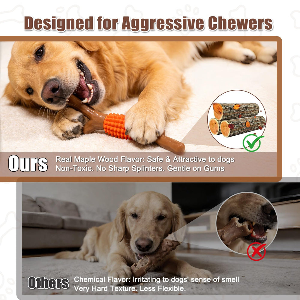 Schitec mordedor grande ideal para perros medianos y grandes con mordiscos fuertes.