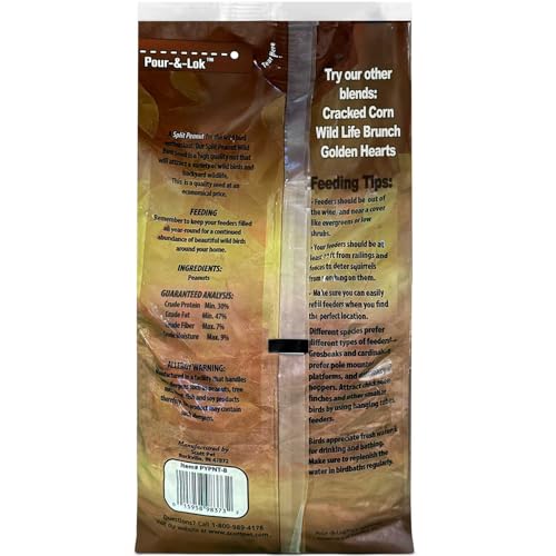 Scott Pet bolsa con sello para mantener frescos los cacahuates para aves.