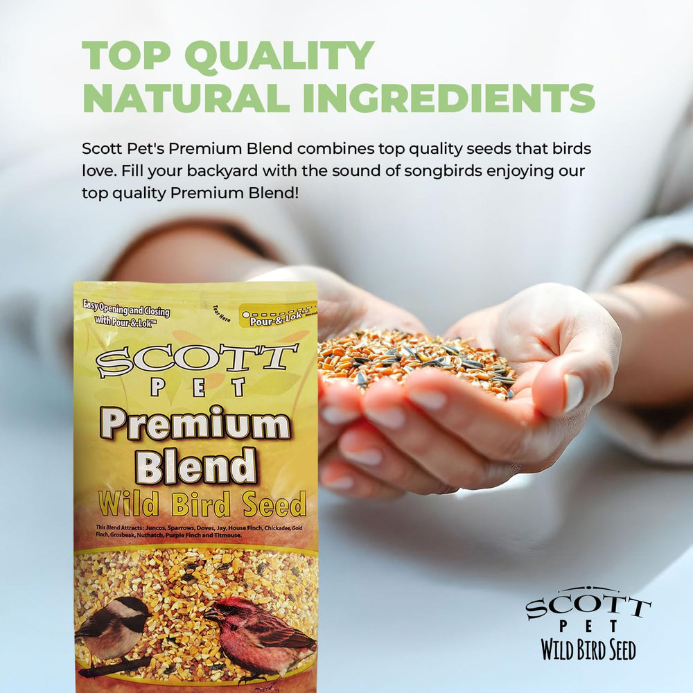 Scott Pet Ingredientes naturales de alta calidad para aves