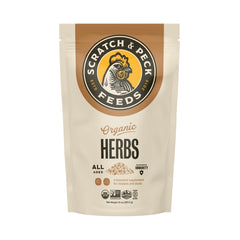 Scratch and Peck Feeds envase 10 oz de hierbas secas para aves, apoyo inmunitario.