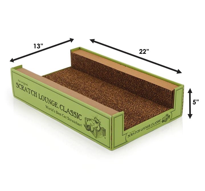 Scratch Lounge XL: estructura resistente para juego diario y larga vida.
