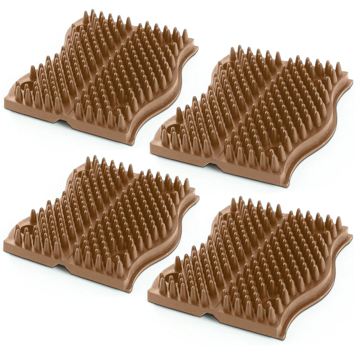ScratchnAll pad de rascar pack 4 para establos y hogar, opción de enriquecimiento