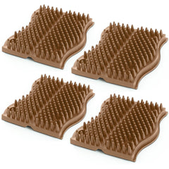 ScratchnAll pad de rascar pack 4 para establos y hogar, opción de enriquecimiento