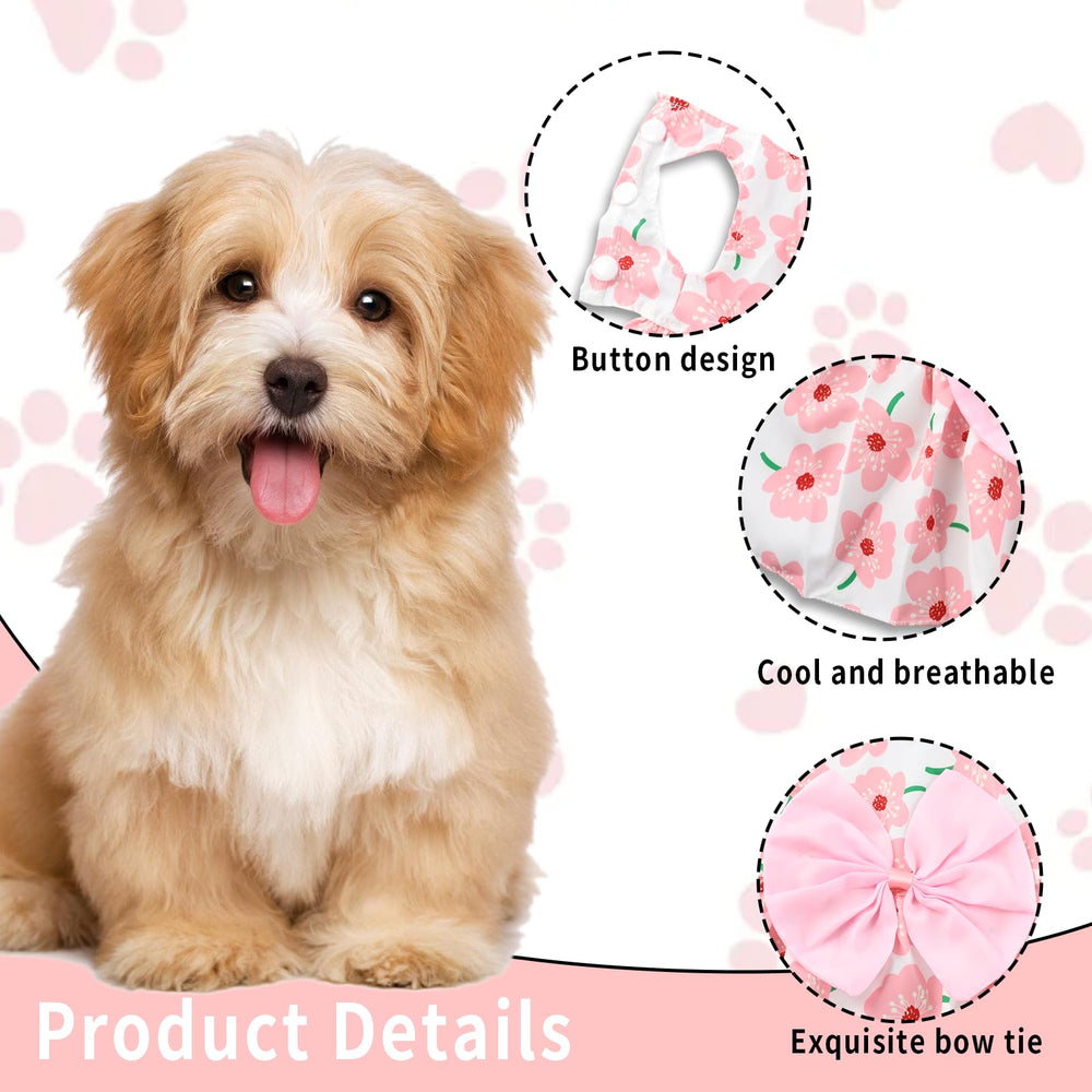 Conjunto estilo primavera para perro pequeño de Sdfvsdg, cómodo para paseos