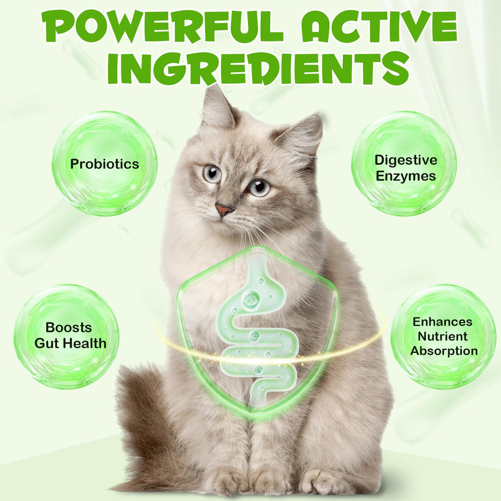 Frasco de 60 ml SDJUFEI, complemento diario para gatos.