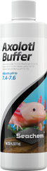 Seachem Axolotl Buffer, botella de 250 ml, mantiene pH estable para axolotls.