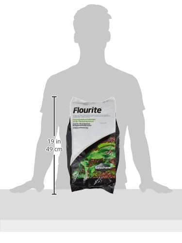 Seachem Flourite sustrato poroso de arcilla natural para acuarios.