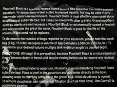 Seachem Flourite Black gravilla de arcilla negra en acuario plantado, favorece raíces.