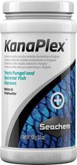KanaPlex de Seachem: bote de 100 g para tratar infecciones en acuarios.