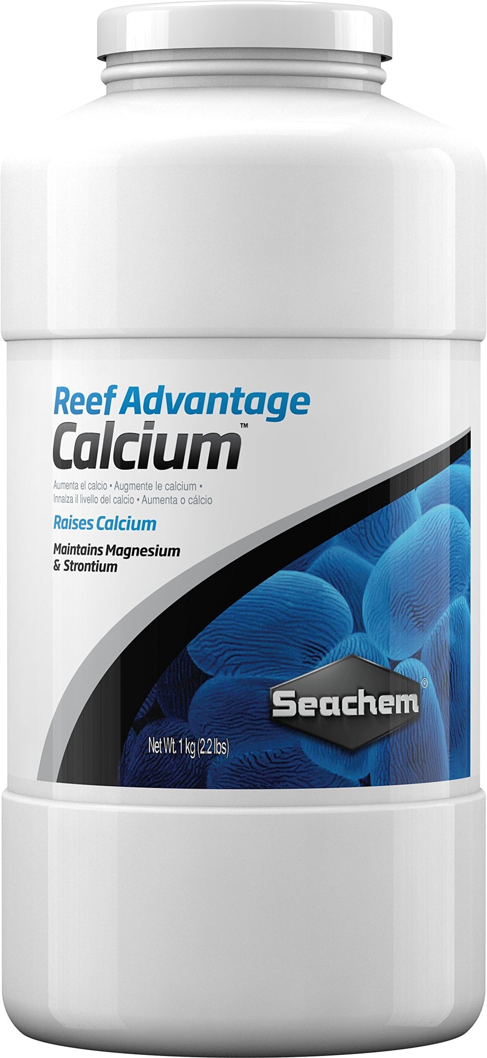 Seachem Reef Advantage Calcium en empaque de 1 kg para acuarios