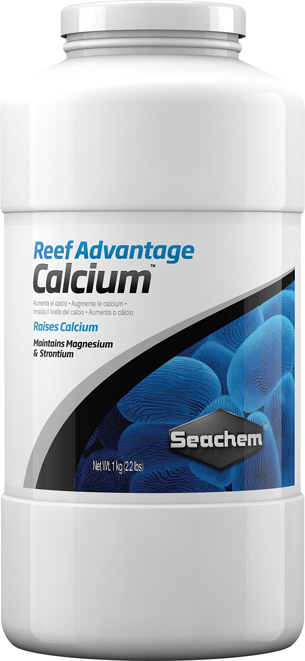 Seachem Reef Advantage Calcium en empaque de 1 kg para acuarios