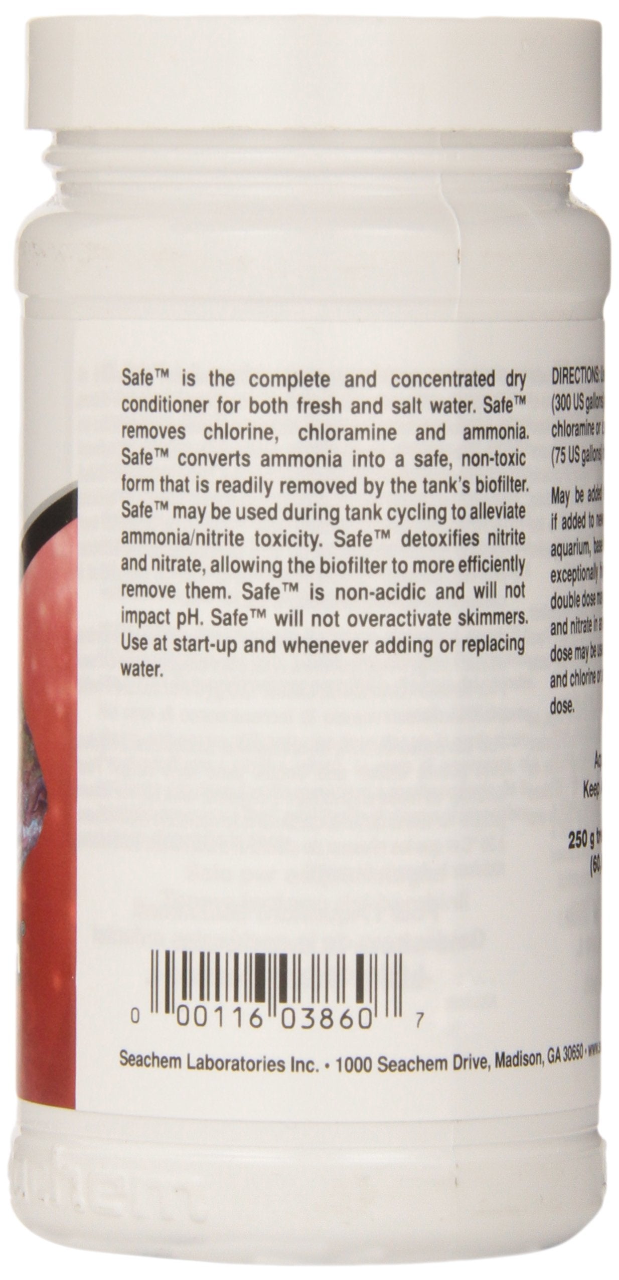 Seachem Safe conversion-amonio: transforma amonio para el biofiltro