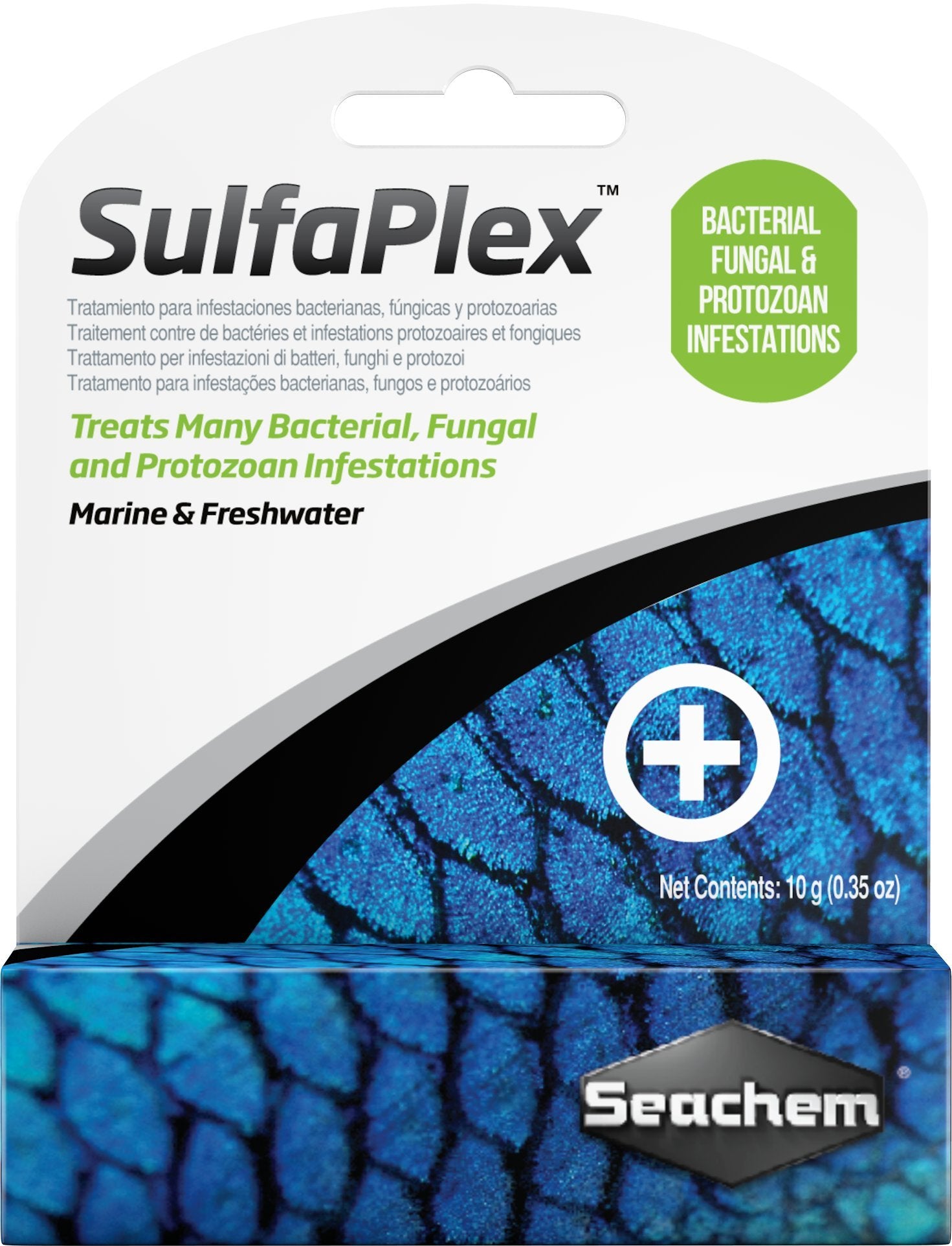 Seachem SulfaPlex en botella, tratamiento para peces
