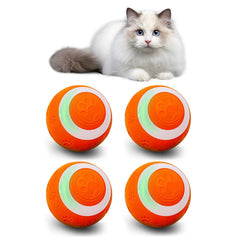 SEALON bola-gato-interactiva-naranja para juego diario y exploración.