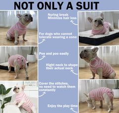 Sebdtico traje recuperación para perros disponible en varias tallas.