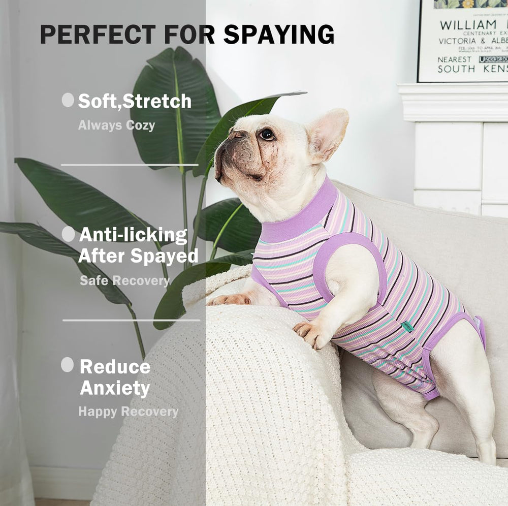 Sebidtco funda recuperación perros, lateral: permite movimiento cómodo sin cono irritante.