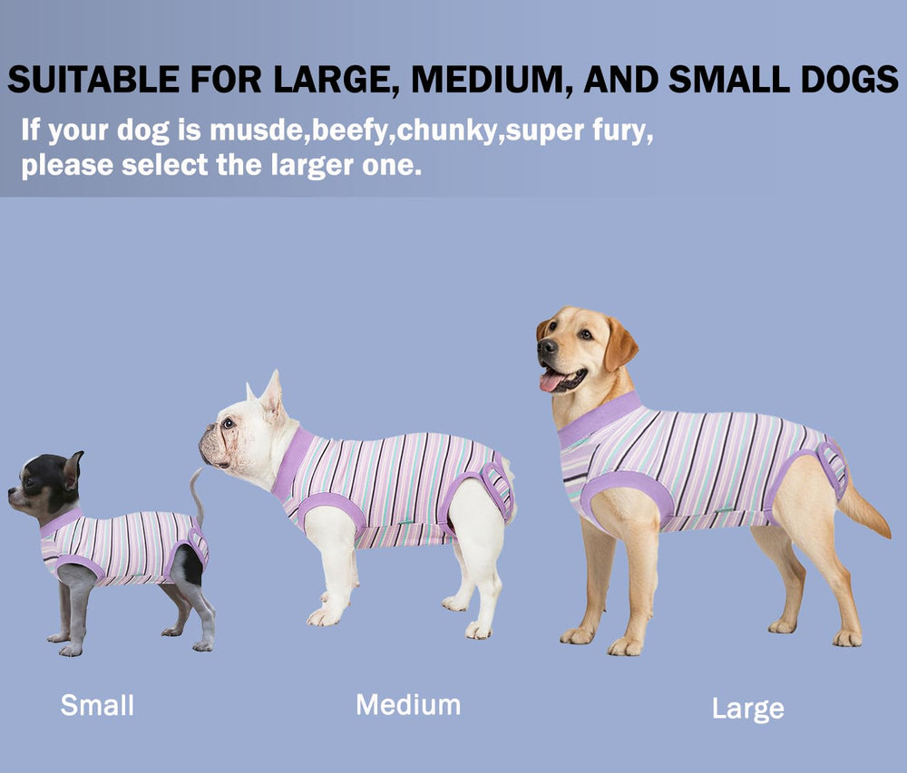 Sebidtco pijama quirúrgico para perros; ayuda a calmar durante la recuperación.