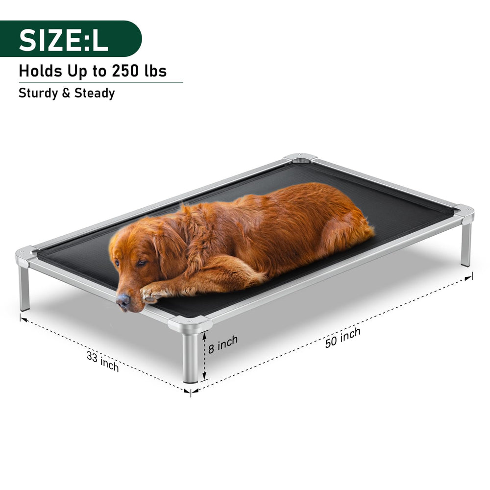 Cama Senneny 50x33 pulgadas, montaje sencillo en cuatro pasos.