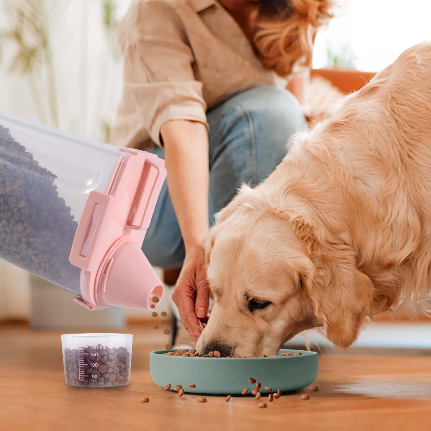 Uso diario de SenseYo para gatos, perros pequeños o aves.
