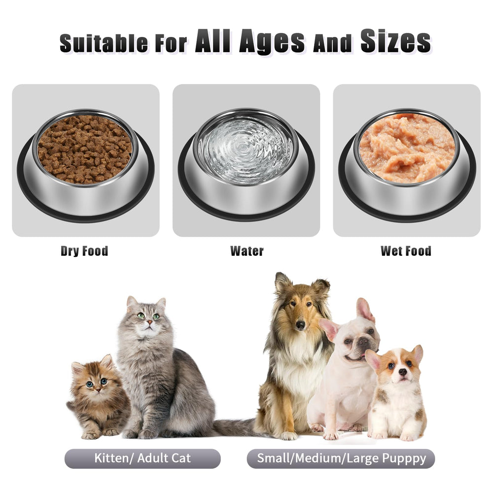 Serentive tazones para perro multi-mascotas, ideales para hogares con varias mascotas