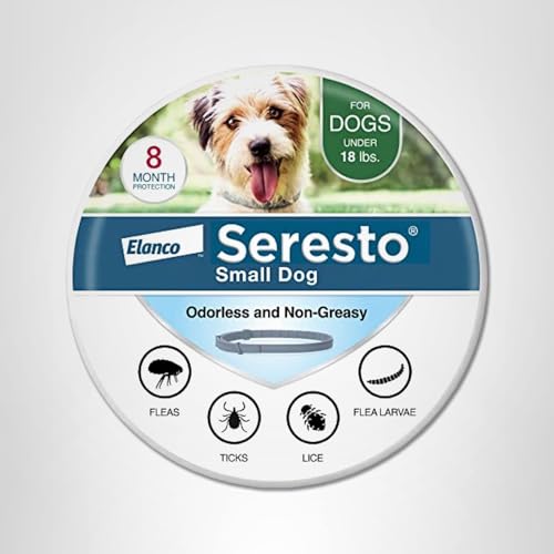 Seresto collar para perro pequeño, compatible con otros collares de identificación.