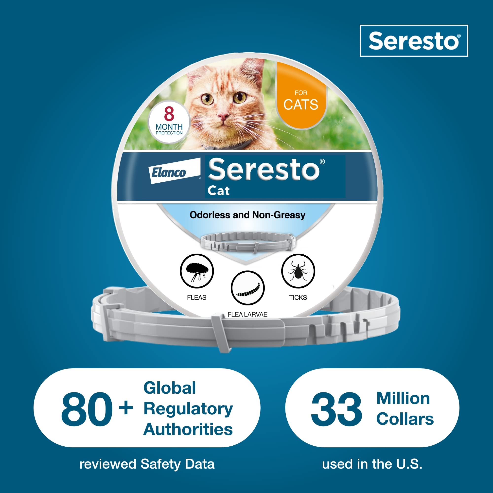Producto Seresto no deja grasa y se usa fácilmente.