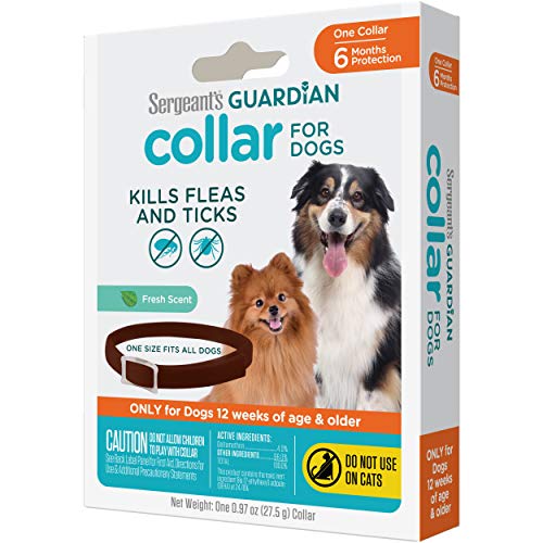 Sergeant's Guardian collar de diseño resistente, apto para perros activos.
