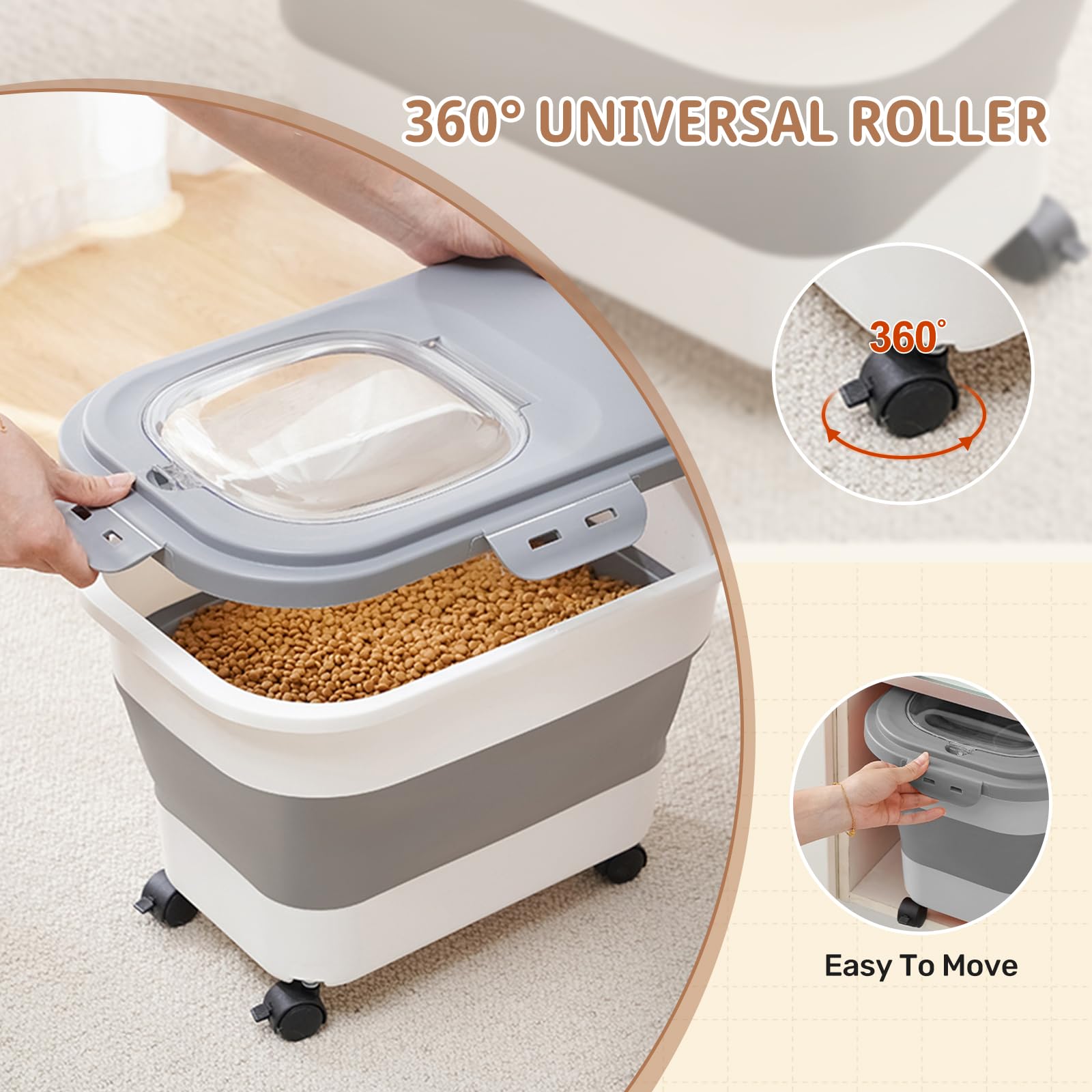 SEWIU diseño colapsable que ahorra espacio en cocina o maleta.
