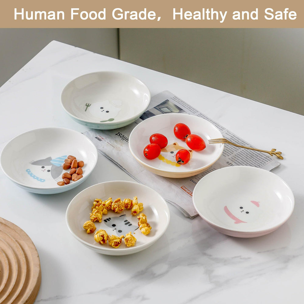 Seyatoo cuenco apilable para gatos, ahorro de espacio en la cocina