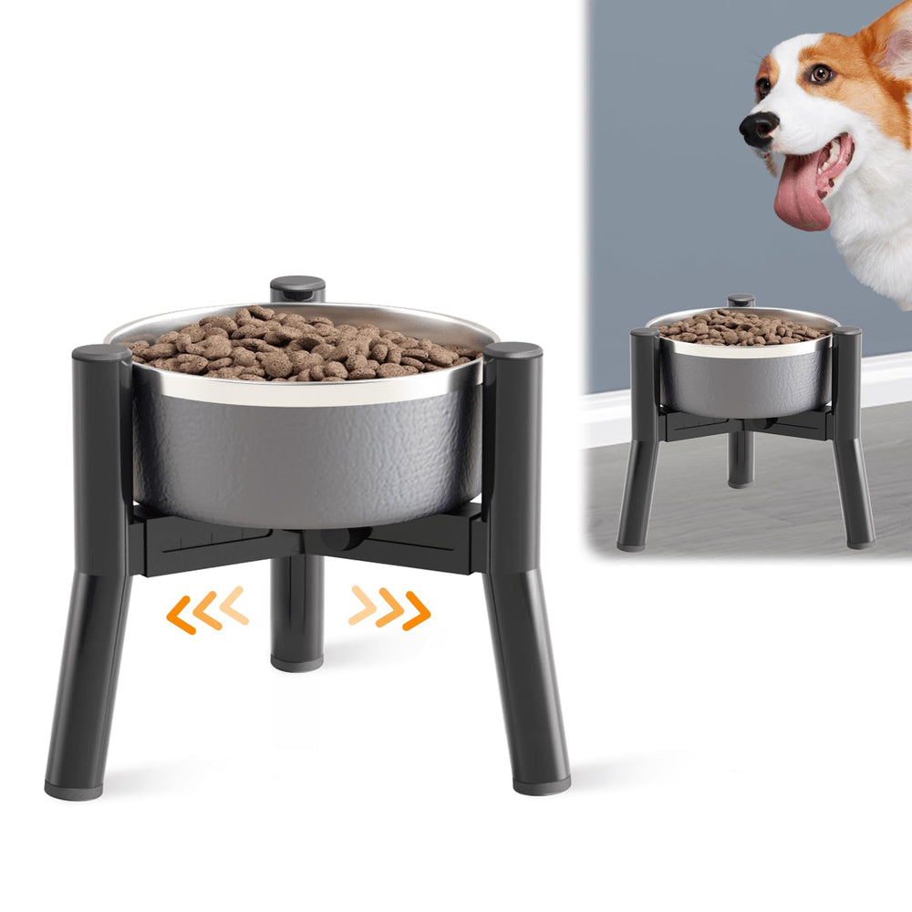 SHAINFUN plataforma elevada para perros: ajuste 6-8 pulgadas para una alimentación cómoda