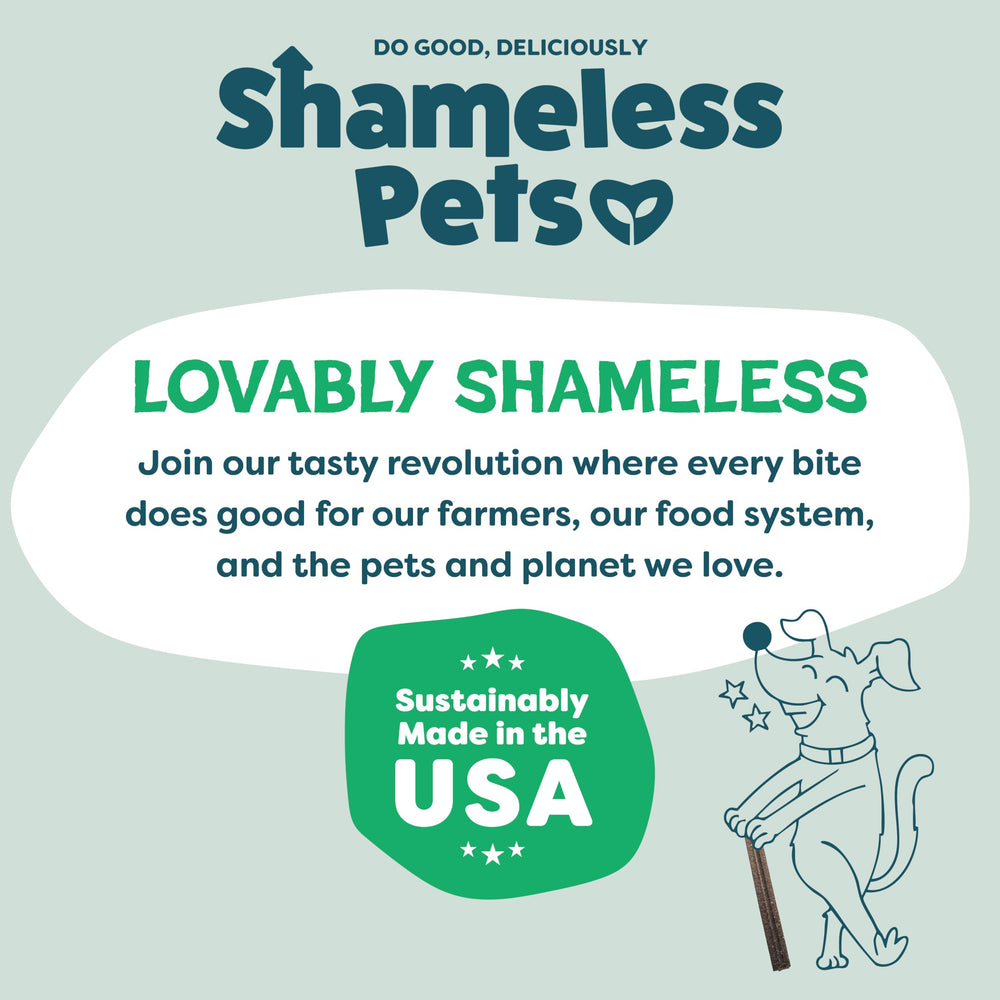 Shameless Pets A Cluck A Day paquete de 8 palitos dentales