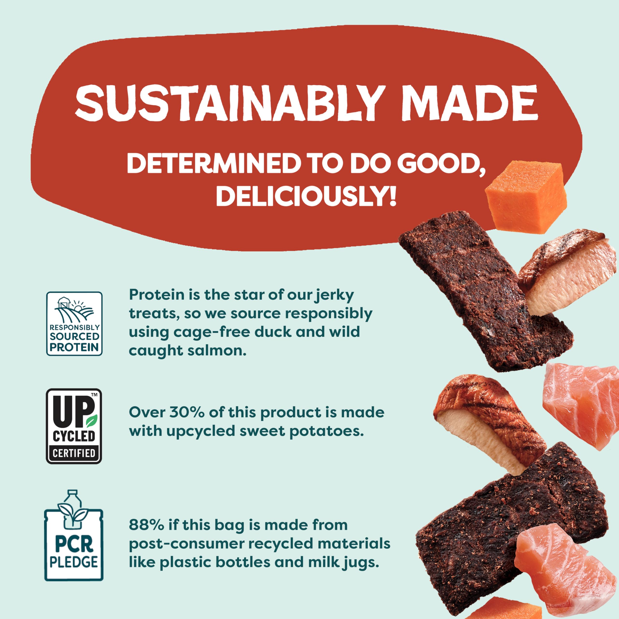 Shameless Pets Jerky Bites, apoyo digestivo potencial