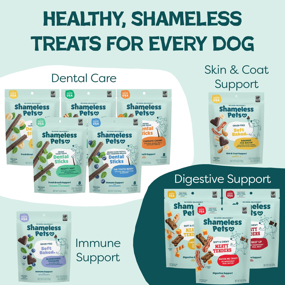 Shameless Pets sin colorantes ni conservantes artificiales.