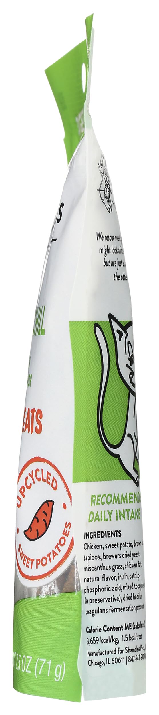 Shameless Pets: snack práctico para gatitos y gatos adultos.