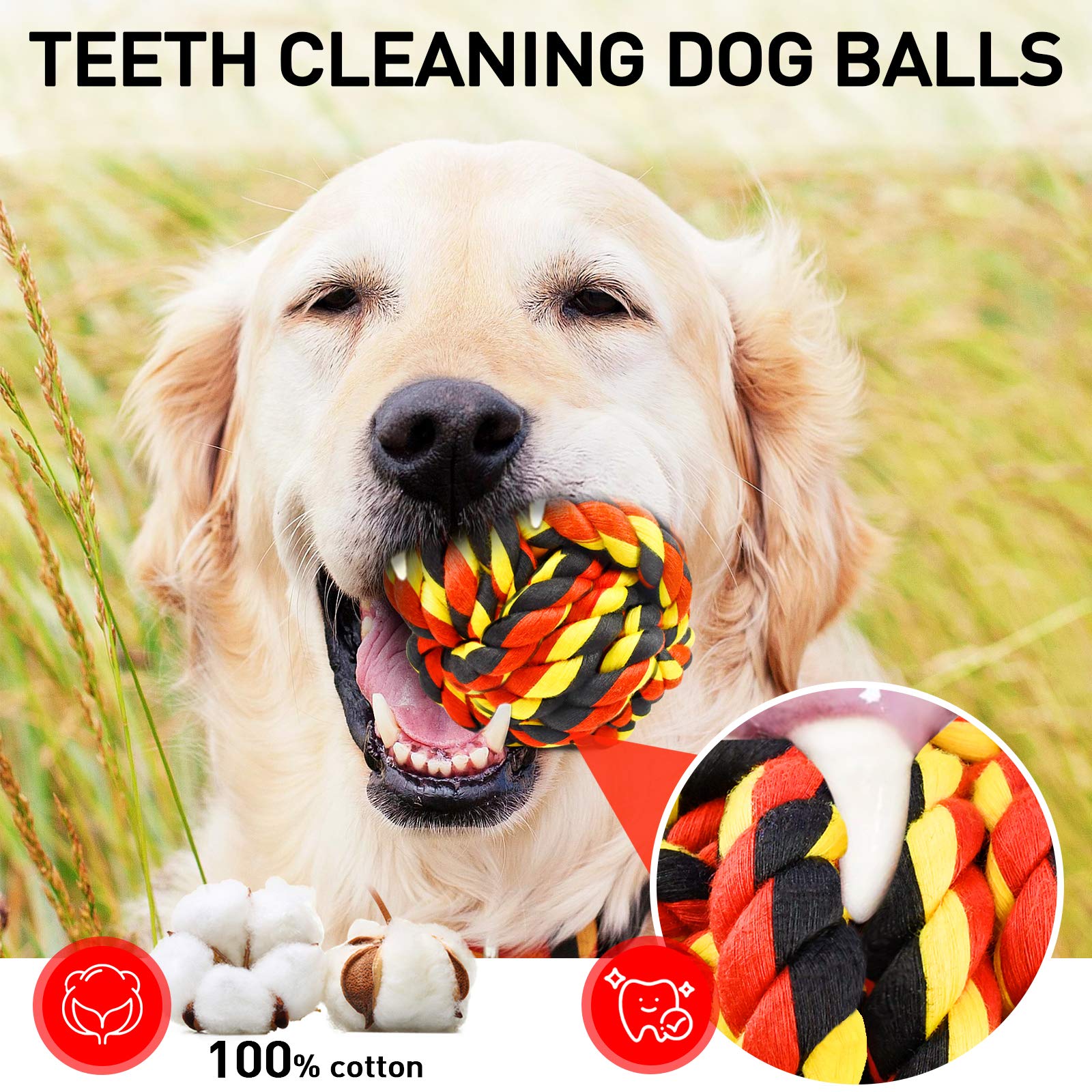 Juguete interactivo SHARLOVY para perros, mejora la coordinación y el ejercicio.