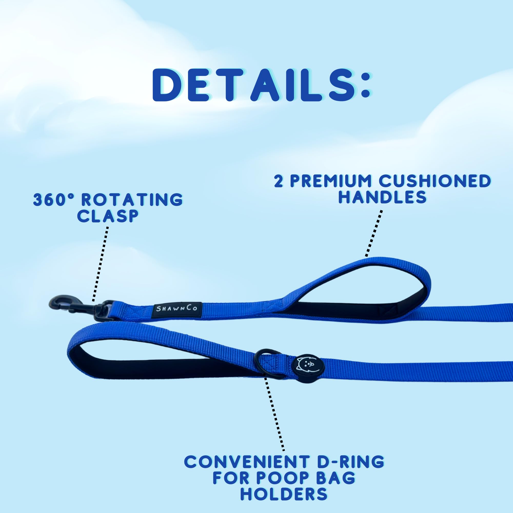ShawnCo Dream Walk: gancho y clip duraderos para accesorios.