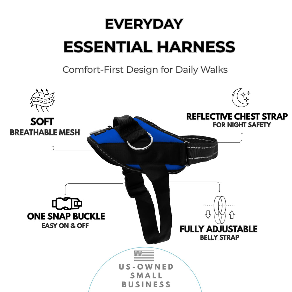 ShawnCo Arnés Esencial con tres anillos, múltiples puntos de enganche.