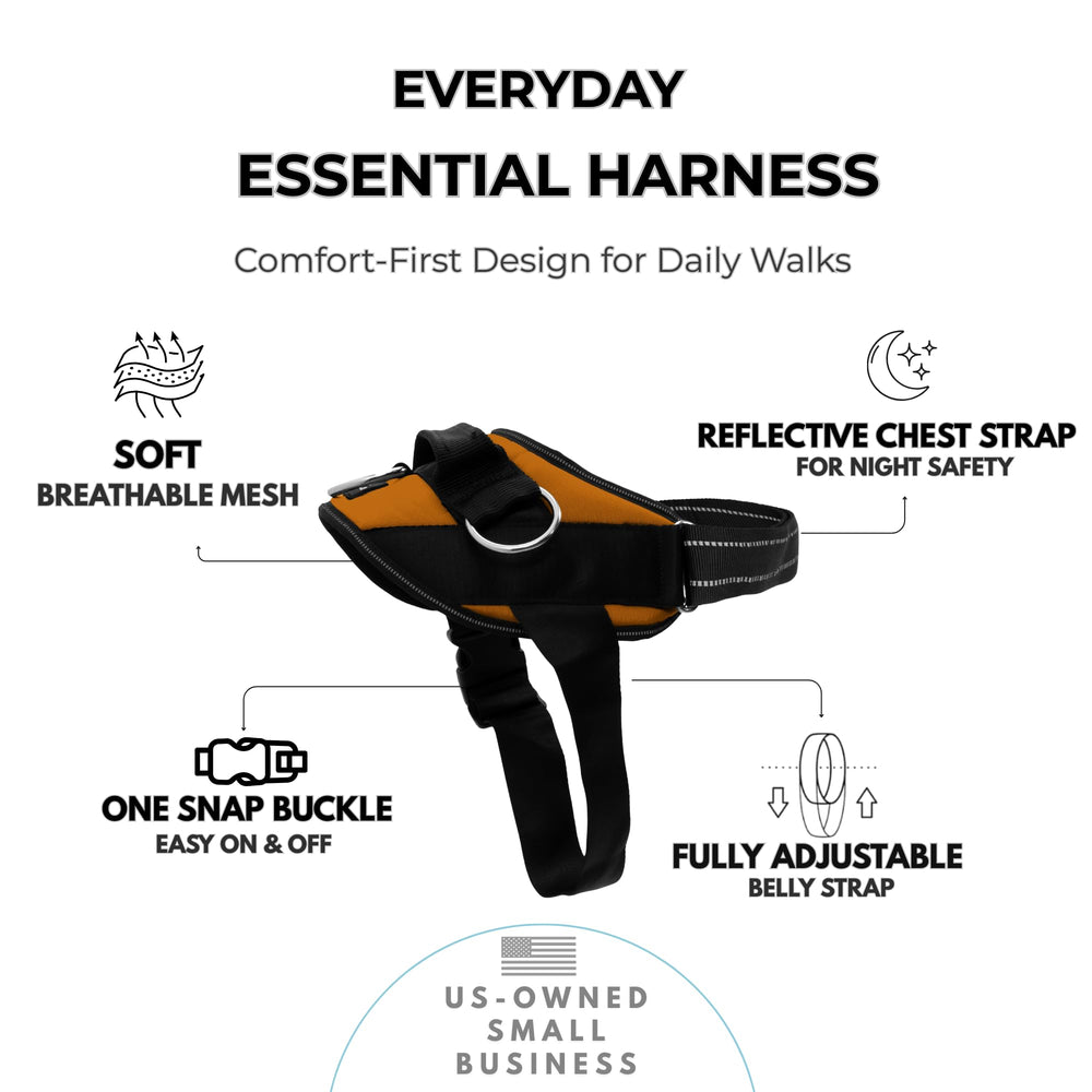ShawnCo Essential arnés canino con materiales duraderos y resistentes